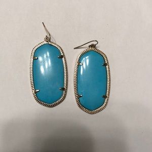Blue Kendra Scott earrings